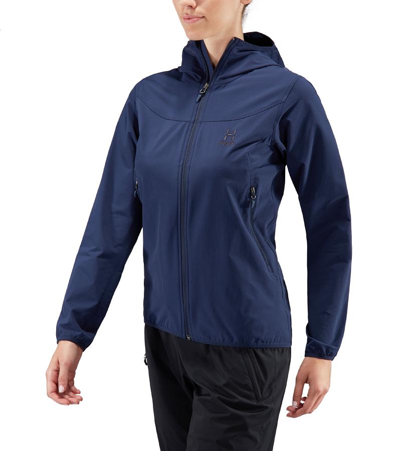 Haglöfs Natrix Softshell Jacket Dark Blue For Womens MYVIC0719 Australia